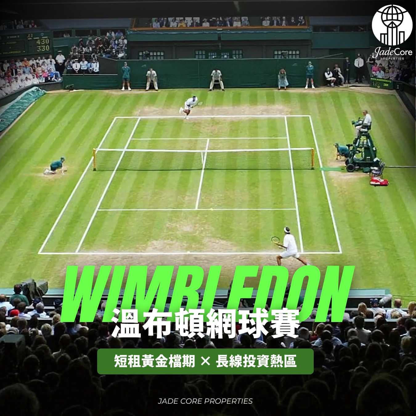 溫布頓賽事🎾：兩週點燃倫敦西南的黃金檔期